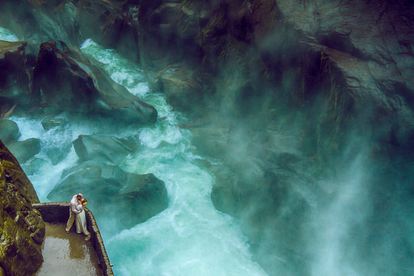 Photograph Gabriel D&iacute;az Love In The Pailon Del Diablo on One Eyeland