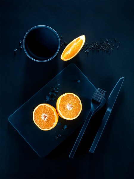 Photograph Mayda Mason Blue Orange on One Eyeland