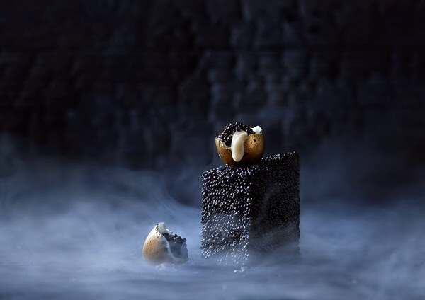 Photograph Wesley Dombrecht Luxury Food Caviar Egg on One Eyeland
