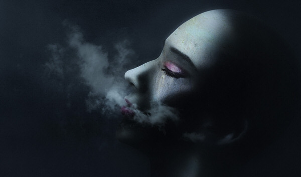 Photograph Kazutoshi Kawakami Smoking on One Eyeland