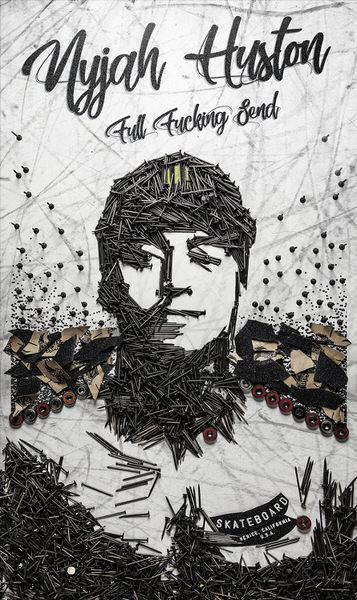 Photograph Hugo Ceneviva Nyjah Huston Nailed Project on One Eyeland