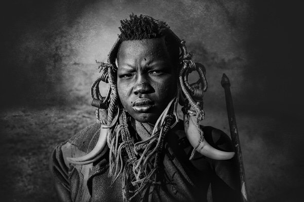 Photograph Svetlin Yosifov Omo Valley Girl on One Eyeland