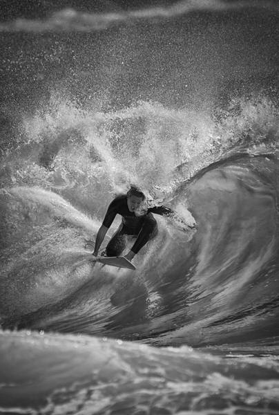 Photograph Steve Turner In Flight on One Eyeland