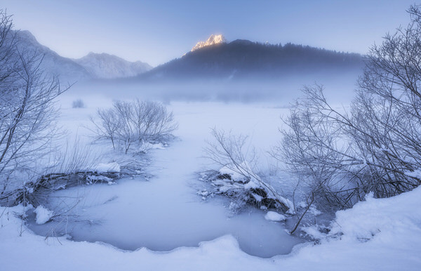 Photograph Ales Krivec Morning Frost on One Eyeland