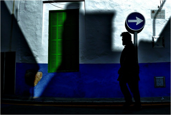 Photograph Jens F. Kruse Blue Direction on One Eyeland
