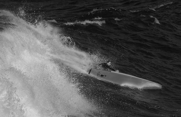Photograph Steve Turner Flying on One Eyeland