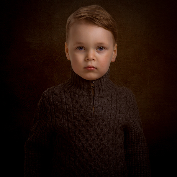 Photograph Juho Korpela Posing Child on One Eyeland