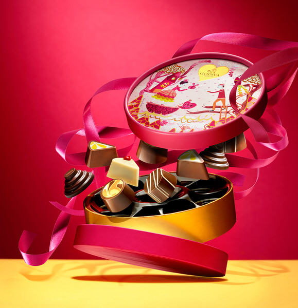 Photograph Piotr Gregorczyk Godiva  Box Of Chocolates on One Eyeland