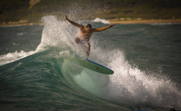 Photograph Steve Turner High Take Off on One Eyeland