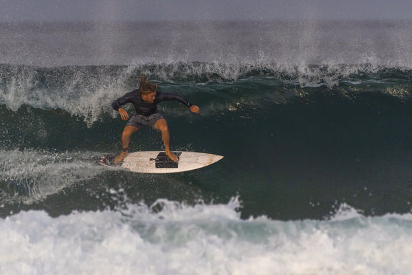 Photograph Steve Turner Backhand Left on One Eyeland