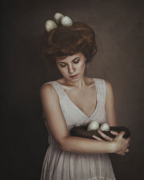 Photograph Teresa Risco Birth on One Eyeland