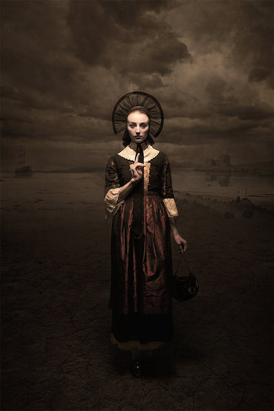 Photograph Roy Lemme Sailors Wife on One Eyeland