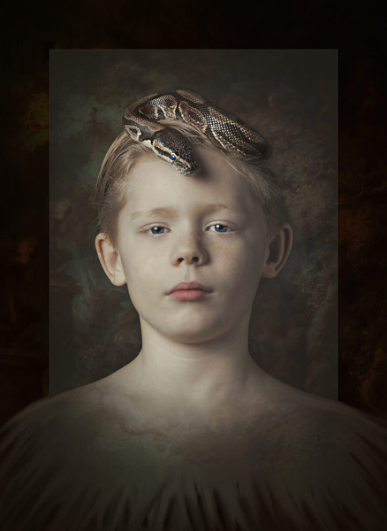 Photograph Carola Kayen Mouthaan Sanke Boy on One Eyeland