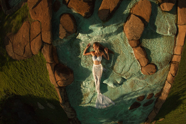 Photograph Junior Luz Mermaid on One Eyeland