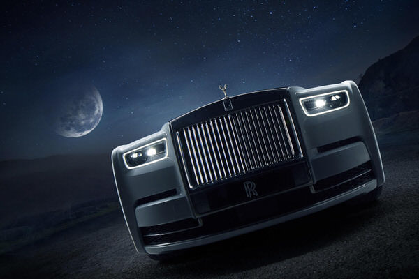Photograph Nigel Harniman Rolls Royce Phantom Tranquility Project on One Eyeland