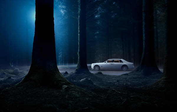 Photograph Nigel Harniman Rolls Royce Phantom Tranquility Project on One Eyeland