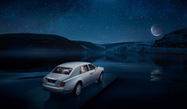 Photograph Nigel Harniman Rolls Royce Phantom Tranquility Project on One Eyeland