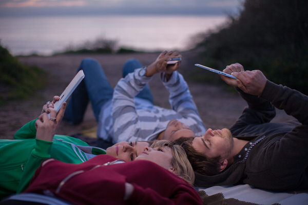 Photograph Woods Wheatcroft Millennial Picnic on One Eyeland