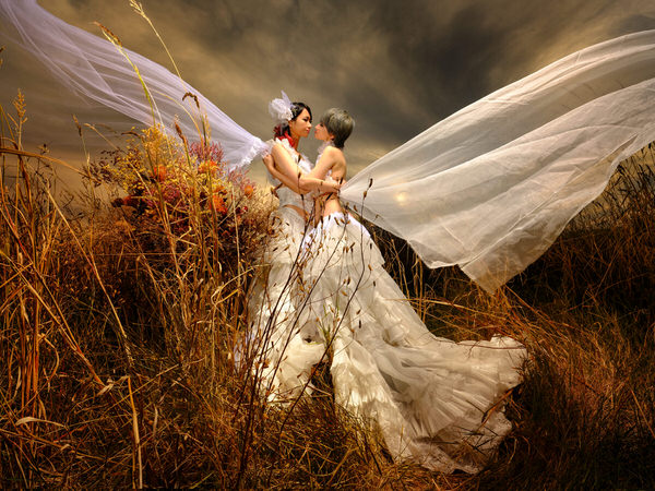 Photograph Haseo Hasegawa Wedding on One Eyeland