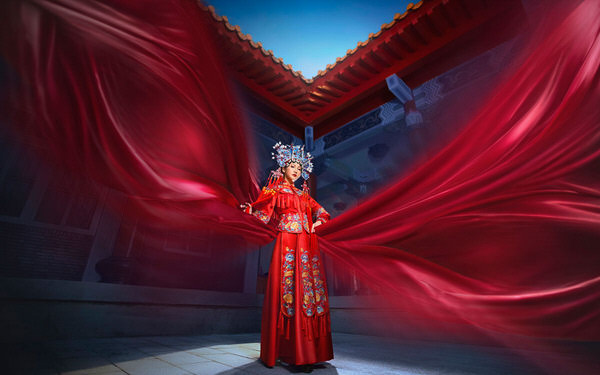 Photograph Joe Lai Red Cloak on One Eyeland