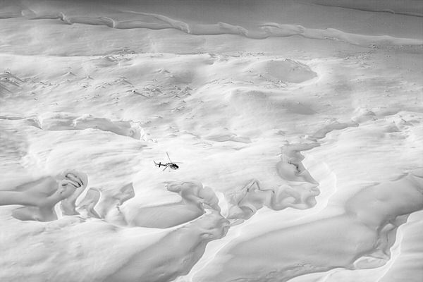 Photograph Peter Svoboda Flight Above The Sea Of Ice on One Eyeland
