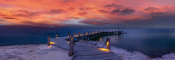 Photograph Peter Lik Enchanted Jetty on One Eyeland
