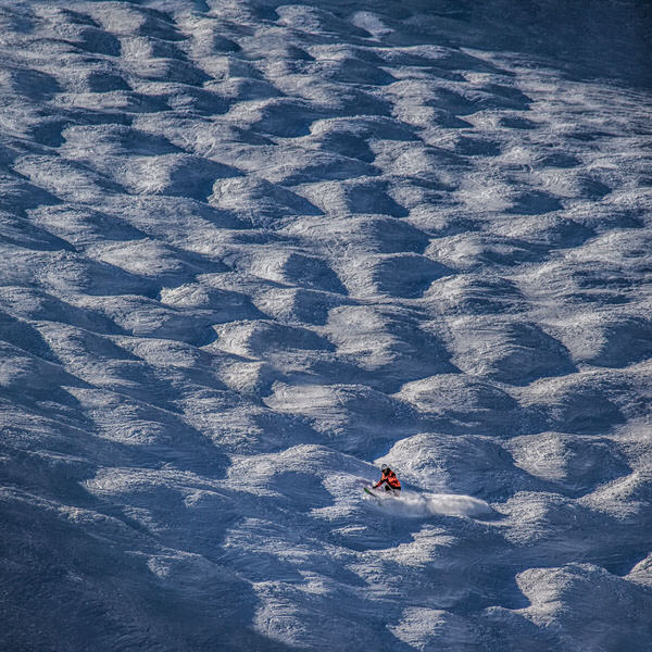 Photograph Peter Svoboda Snow Waves Skiing on One Eyeland