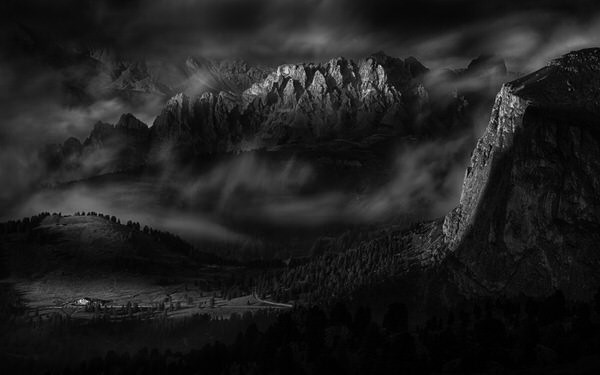 Photograph Peter Svoboda As The Evening Clouds Started To Move on One Eyeland