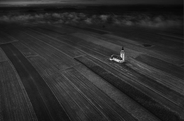 Photograph Peter Svoboda In The Middle Of The Striped Fields on One Eyeland