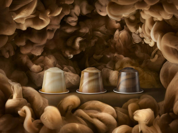 Photograph Mark Mawson Nespresso Barista Creations Range on One Eyeland