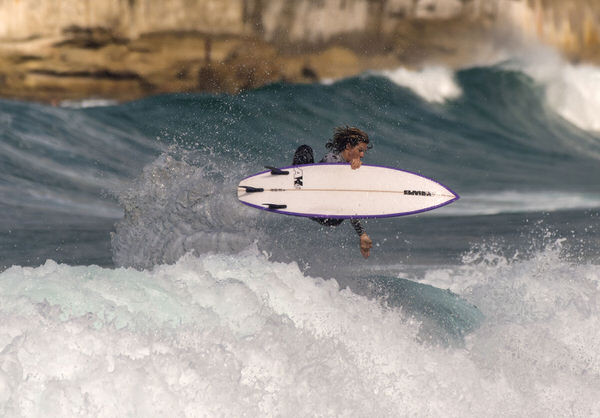 Photograph Steve Turner Flying on One Eyeland