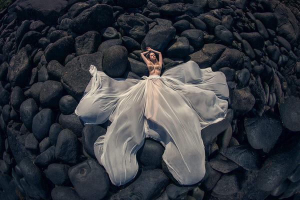 Photograph Junior Luz Relax Stones on One Eyeland
