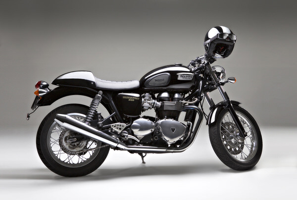 Photograph Elmer Laahne Vintage Triumph on One Eyeland