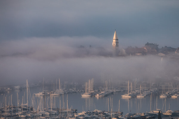 Photograph Jaka Ivancic Foggy Izola on One Eyeland
