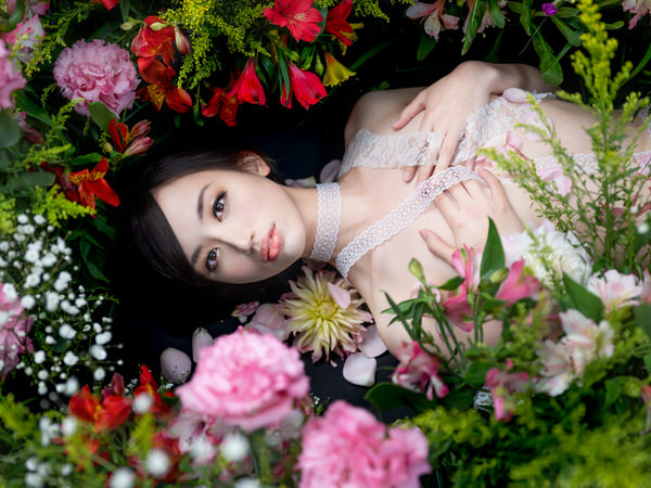 Photograph Haseo Hasegawa Flower on One Eyeland