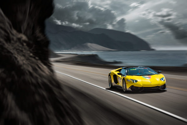 Photograph Jens Lucking Aventador Malibu on One Eyeland
