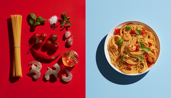 Photograph Kai Schwabe Pasta Shrimps on One Eyeland