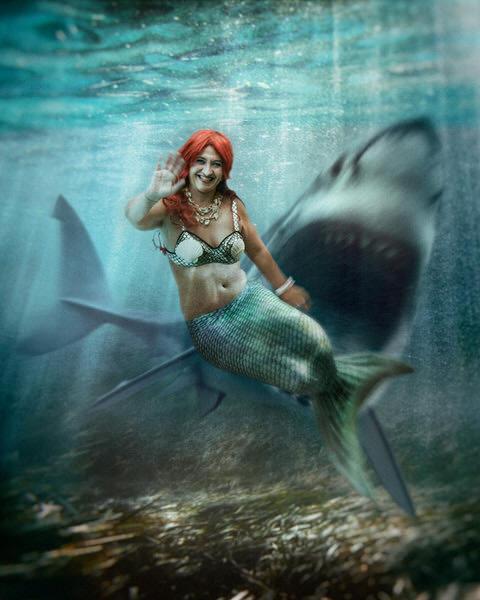 Photograph Riccardo Cameli The Little Mermaid on One Eyeland