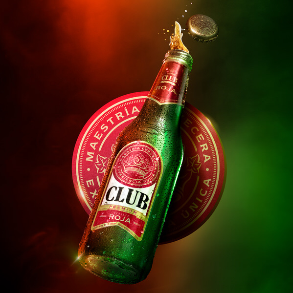 Photograph Ramiro Cueva Red Club Premium Beer on One Eyeland