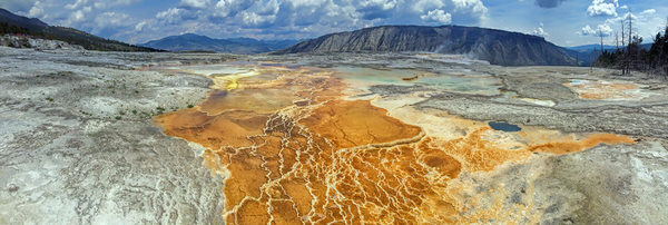 Photograph Dolly Kabaria Mammoth Hot Springs on One Eyeland