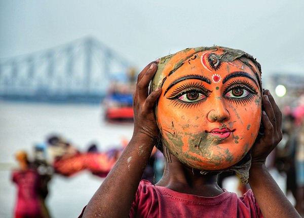 Photograph Arnab Mitra My Durga on One Eyeland