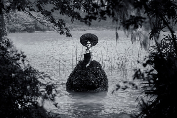 Photograph Junior Luz Dark Lake on One Eyeland