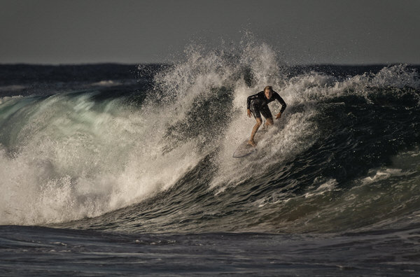 Photograph Steve Turner Left Off The Lip on One Eyeland