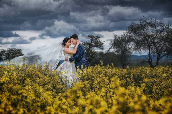 Photograph John Makris Spring Rain on One Eyeland