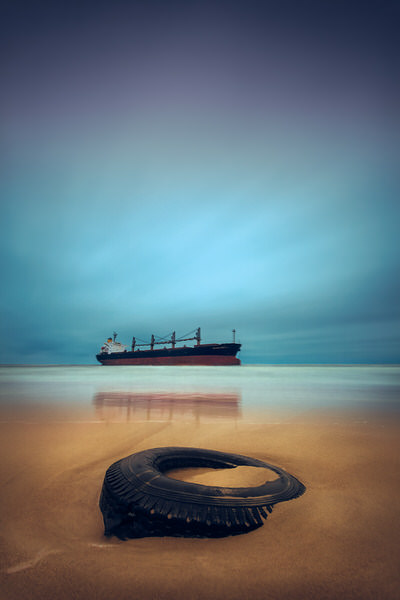 Photograph Ruslan Bolgov When Tires Not Changed In Time on One Eyeland