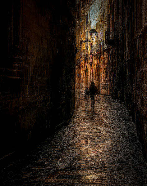 Photograph Gus Fine Art Old Alley on One Eyeland