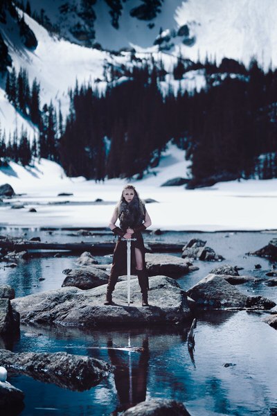 Photograph Sujay Ramagoni Lagertha And The Sword Of King Arthur on One Eyeland