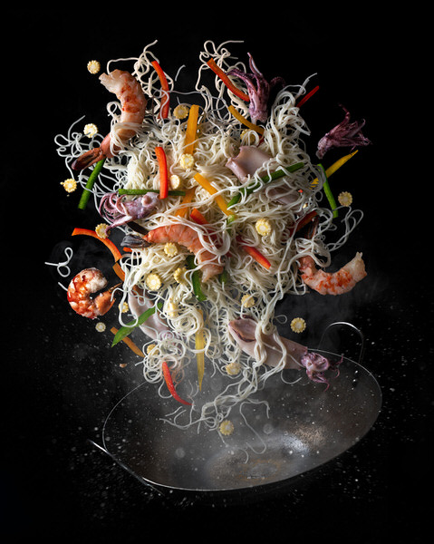 Photograph Roman Demchenko Asian Noodles on One Eyeland