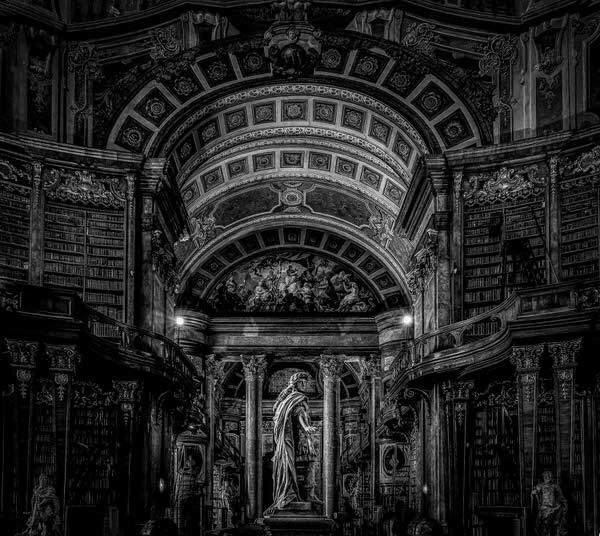 Photograph Gus Fine Art Austrian National Libray I on One Eyeland
