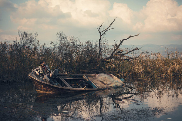 Photograph Murat Emre Fisherman Ii on One Eyeland